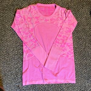 Lululemon Pink Swiftly Top Exact Size 12